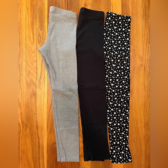 Old Navy Girl’s Leggings-3 pair-size Large - Picture 1 of 5